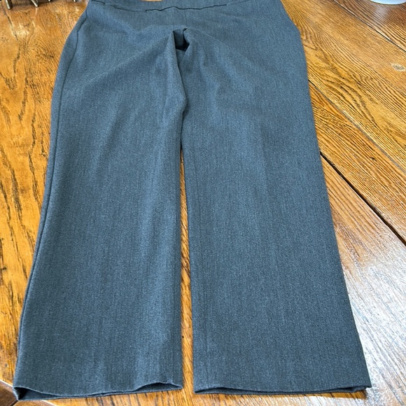 Talbots Pants - Talbots charcoal gray Refined Bi-Stretch Pant.  Size 12.